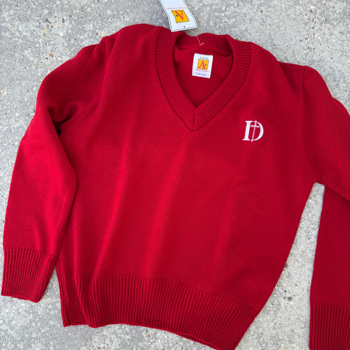 Uniform V-Neck Sweater $45